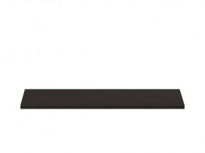 Полка ОРИОН для шкафа широкая, цвет Дуб Венге в Копейске - kopejsk.ok-mebel.com | фото 2