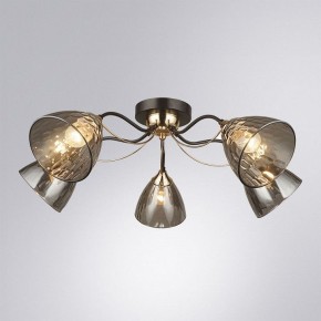 Потолочная люстра Arte Lamp Lily A4366PL-5BK в Копейске - kopejsk.ok-mebel.com | фото 2