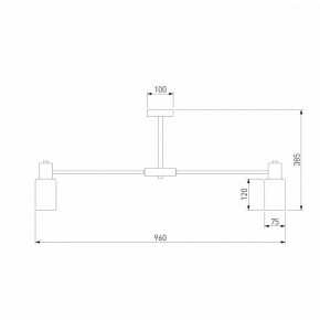 Потолочная люстра Eurosvet Vegga 70160/12 хром Smart в Копейске - kopejsk.ok-mebel.com | фото 4