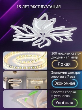 Потолочная люстра Natali Kovaltseva RIF LED LAMPS 81118/5C в Копейске - kopejsk.ok-mebel.com | фото 5