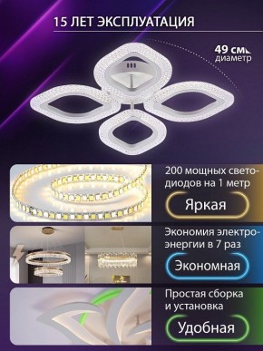 Потолочная люстра Natali Kovaltseva SM LED LAMPS 81455 в Копейске - kopejsk.ok-mebel.com | фото 5