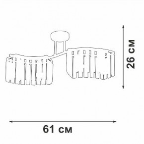 Потолочная люстра Vitaluce V5884 V5884-0/4PL в Копейске - kopejsk.ok-mebel.com | фото 4