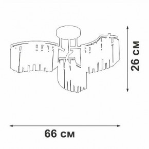 Потолочная люстра Vitaluce V5884 V5884-0/6PL в Копейске - kopejsk.ok-mebel.com | фото 3