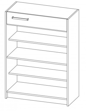 Прихожая Марица Тумба для обуви (ЯШ темный/ светлый) в Копейске - kopejsk.ok-mebel.com | фото 2