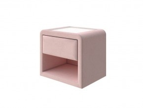 PROxSON Тумба Cube (Ткань: Велюр Ultra Розовый мусс) 52x41 в Копейске - kopejsk.ok-mebel.com | фото