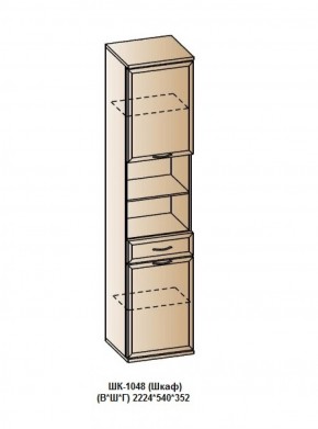 ШК-1048 (Шкаф) в Копейске - kopejsk.ok-mebel.com | фото