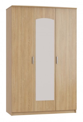Шкаф 3-х дверный с зеркалом Шк210.1 МС Ирина в Копейске - kopejsk.ok-mebel.com | фото