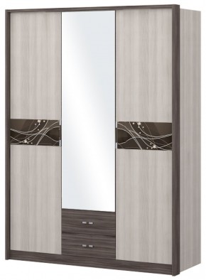 Шкаф 3-х дверный с зеркалом Шк68.2 МС Николь в Копейске - kopejsk.ok-mebel.com | фото