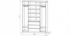 НИЦЦА-3 Шкаф 4-х дверный (НЦ.03) в Копейске - kopejsk.ok-mebel.com | фото 2