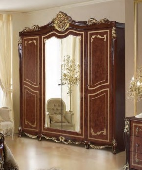 Шкаф 4-х дверный с зеркалами (19.144) Джоконда в Копейске - kopejsk.ok-mebel.com | фото