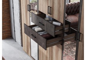 Шкаф для белья Паркинс в Копейске - kopejsk.ok-mebel.com | фото 5