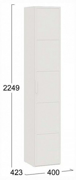 Шкаф для белья Стелла Исп.2 в Копейске - kopejsk.ok-mebel.com | фото 4