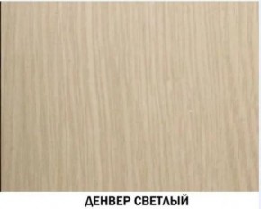 Шкаф для одежды №614 "Инна" Денвер светлый (*без полок) в Копейске - kopejsk.ok-mebel.com | фото 2