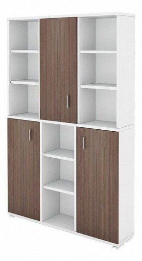 Шкаф книжный Домино ПУ-40-3 в Копейске - kopejsk.ok-mebel.com | фото