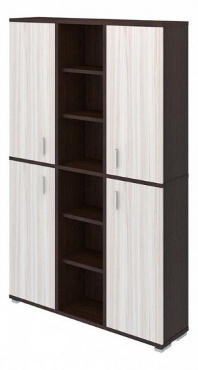Шкаф книжный Домино ПУ-40-5 в Копейске - kopejsk.ok-mebel.com | фото