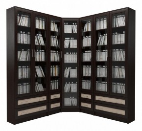 Шкаф книжный Мебелайн-40 в Копейске - kopejsk.ok-mebel.com | фото