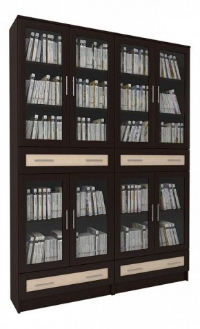 Шкаф книжный Мебелайн-45 в Копейске - kopejsk.ok-mebel.com | фото
