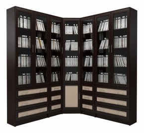 Шкаф книжный Мебелайн-56 в Копейске - kopejsk.ok-mebel.com | фото