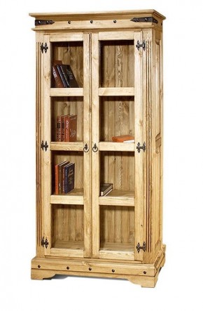 Шкаф книжный "Викинг 03" массив в Копейске - kopejsk.ok-mebel.com | фото 2
