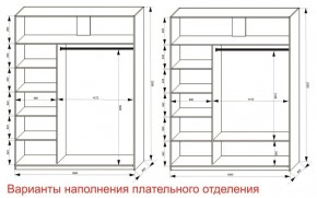 Шкаф-купе 1800 серии SOFT D8+D2+B2+PL4 (2 ящика+F обр.штанга) профиль «Графит» в Копейске - kopejsk.ok-mebel.com | фото 7