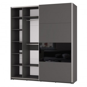 Шкаф-купе Харви ШКК-10 (графит) в Копейске - kopejsk.ok-mebel.com | фото 2