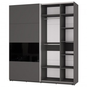 Шкаф-купе Харви ШКК-10 (графит) в Копейске - kopejsk.ok-mebel.com | фото 3