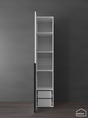 Шкаф Linnea MHR-1-3 2050х400х510 (Белый-М 11.1.2) в Копейске - kopejsk.ok-mebel.com | фото 7