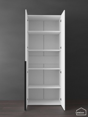 Шкаф Linnea MHR-2-2 2050х800х510 (Белый-М 11.1.2) в Копейске - kopejsk.ok-mebel.com | фото 4