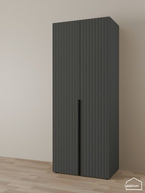 Шкаф Linnea MHR-2-2 2050х800х510 (Графит-М 11.1.25) в Копейске - kopejsk.ok-mebel.com | фото