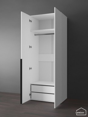 Шкаф Linnea MHR-2-3 2050х800х510 (Белый-М 11.1.2) в Копейске - kopejsk.ok-mebel.com | фото 6