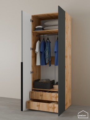 Шкаф Linnea MHR-2-3 2050х800х510 (ДВ-М 11.1.25) в Копейске - kopejsk.ok-mebel.com | фото 6