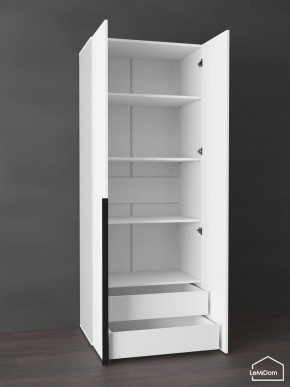 Шкаф Linnea MHR-2-4 2050х800х510 (Белый-М 11.1.2) в Копейске - kopejsk.ok-mebel.com | фото 5