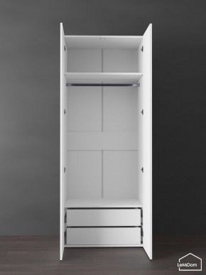 Шкаф Linnea MHR-2PO-3 2050х800х510 (Белый-М 11.1.2) в Копейске - kopejsk.ok-mebel.com | фото 4