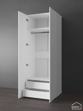 Шкаф Linnea MHR-2PO-3 2050х800х510 (Белый-М 11.1.2) в Копейске - kopejsk.ok-mebel.com | фото 5