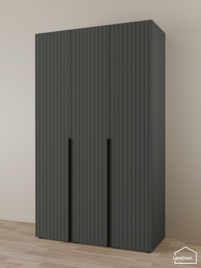 Шкаф Linnea MHR-3-2 2050х1200х510 (Графит-М 11.1.25) в Копейске - kopejsk.ok-mebel.com | фото