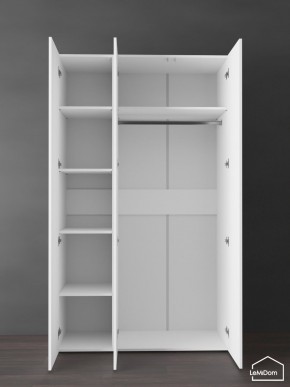Шкаф Linnea MHR-3PO-1 2050х1200х510 (Белый-М 11.1.1) в Копейске - kopejsk.ok-mebel.com | фото 5