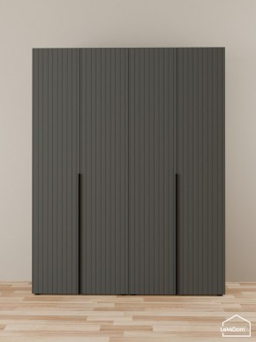 Шкаф Linnea MHR-4-1 2050х1600х510 (Графит-М 11.1.25) в Копейске - kopejsk.ok-mebel.com | фото