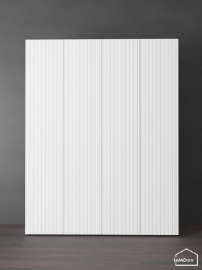 Шкаф Linnea MHR-4PO-1 2050х1600х510 (Белый-М 11.1.1) в Копейске - kopejsk.ok-mebel.com | фото 5
