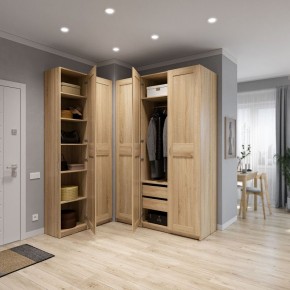 Шкаф МАКС двухдверный, цвет Дуб Сонома в Копейске - kopejsk.ok-mebel.com | фото 4