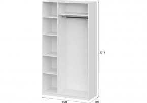 Шкаф платяной Даиго в Копейске - kopejsk.ok-mebel.com | фото 3