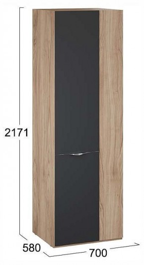 Шкаф платяной Глосс СМ-319.07.006 в Копейске - kopejsk.ok-mebel.com | фото 4