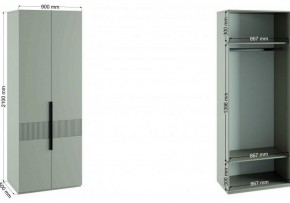 Шкаф платяной Ника в Копейске - kopejsk.ok-mebel.com | фото 3