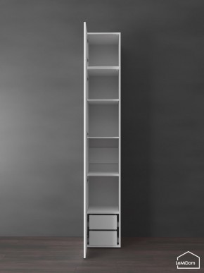 Шкаф с антресолью Linnea MHR-1POA-4 2450х400х510 (Белый-М 11.1.2) в Копейске - kopejsk.ok-mebel.com | фото 6