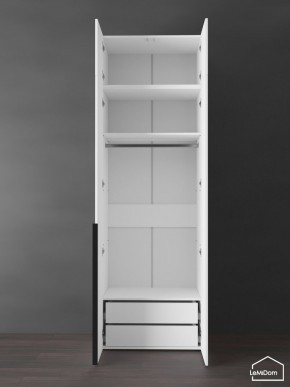 Шкаф с антресолью Linnea MHR-2A-3 2450х800х510 (Белый-М 11.1.2) в Копейске - kopejsk.ok-mebel.com | фото 6