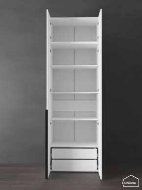Шкаф с антресолью Linnea MHR-2A-4 2450х800х510 (Белый-М 11.1.2) в Копейске - kopejsk.ok-mebel.com | фото 6