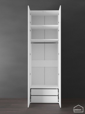 Шкаф с антресолью Linnea MHR-2POA-3 2450х800х510 (Белый-М 11.1.2) в Копейске - kopejsk.ok-mebel.com | фото 5