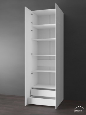 Шкаф с антресолью Linnea MHR-2POA-4 2450х800х510 (Белый-М 11.1.2) в Копейске - kopejsk.ok-mebel.com | фото 5