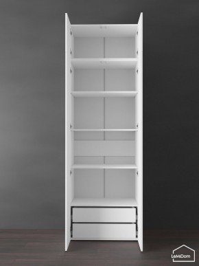 Шкаф с антресолью Linnea MHR-2POA-4 2450х800х510 (Белый-М 11.1.2) в Копейске - kopejsk.ok-mebel.com | фото 6