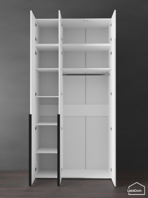Шкаф с антресолью Linnea MHR-3A-1 2450х1200х510 (Белый-М 11.1.2) в Копейске - kopejsk.ok-mebel.com | фото 5