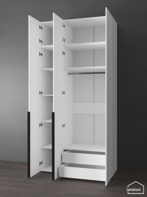 Шкаф с антресолью Linnea MHR-3A-2 2450х1200х510 (Белый-М 11.1.1) в Копейске - kopejsk.ok-mebel.com | фото 5